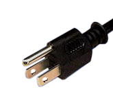3 Pin American Plug